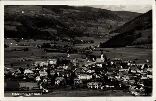Ak Feldkirchen Kärnten, Totalansicht