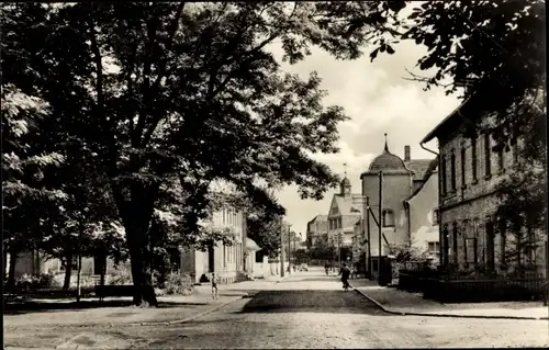 Ak Annahütte Schipkau in der Niederlausitz, Bahnhofstraße