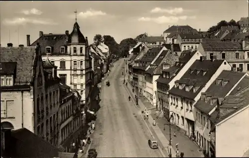 Ak Annaberg Buchholz im Erzgebirge, August-Bebel-Straße