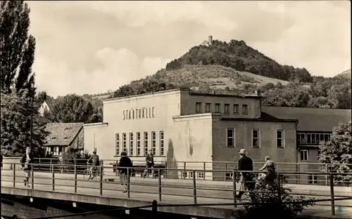 Ak Bad Blankenburg in Thüringen, Stadthalle