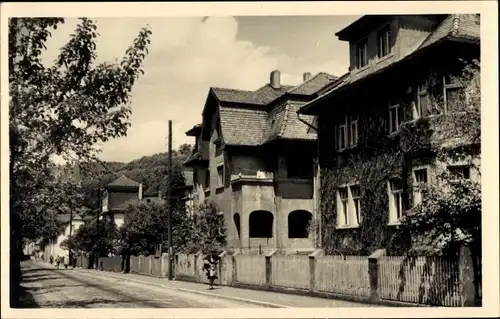 Foto Ak Leutenberg in Thüringen, Wurzbacher Straße 17