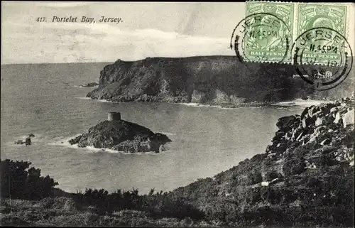 Ak Kanalinsel Jersey, Portelet Bay