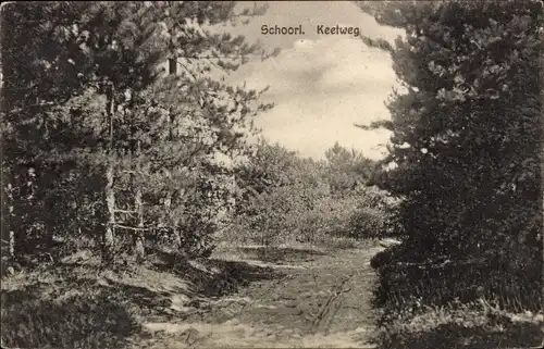 Ak Schoorl Nordholland Niederlande, Keetweg