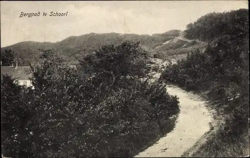 Ak Schoorl Nordholland Niederlande, Bergpad