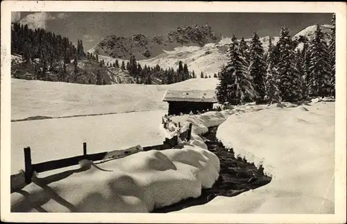 Ak Arosa Kanton Graubünden Schweiz, Mühlebaden und Tschirper