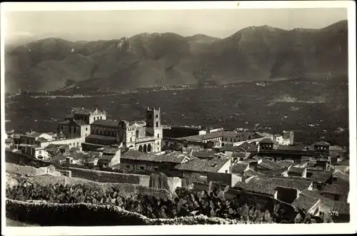 Ak Palermo Sizilien Sicilia Italien, Monreale, Panorama