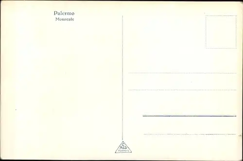 Ak Palermo Sizilien Sicilia Italien, Monreale, Panorama