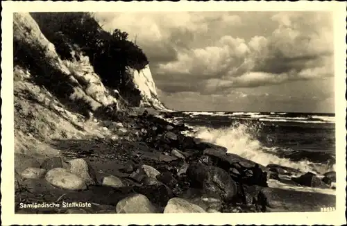 Ak Ostpreußen, Samländische Steilküste