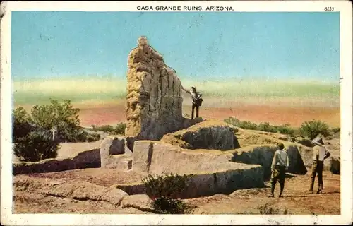 Ak Arizona USA, Casa Grande Ruinen