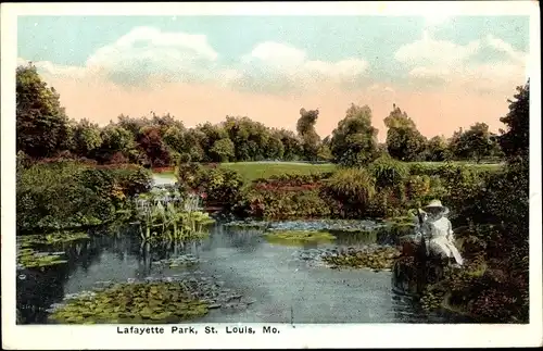 Ak Saint Louis Missouri USA, Lafayette Park