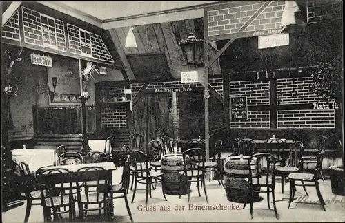 Ak Hansestadt Bremen, Bauernschenke, Gaststube