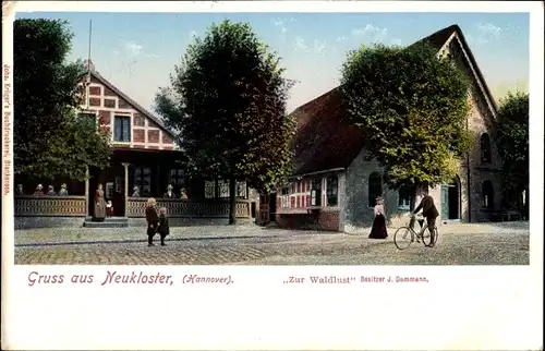 Ak Neukloster Buxtehude, Gasthaus Zur Waldlust