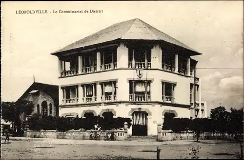 Ak Leopoldville DR Kongo Zaire, Le Commissariat de District
