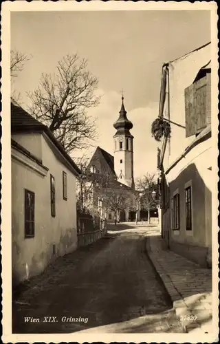 Ak Wien 19. Döbling Grinzing, Kirche