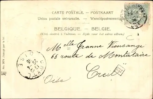 Ak Brüssel Brüssel