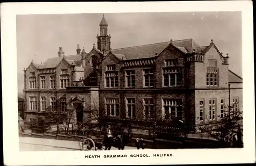 Ak Halifax Yorkshire England, Heath-Gymnasium