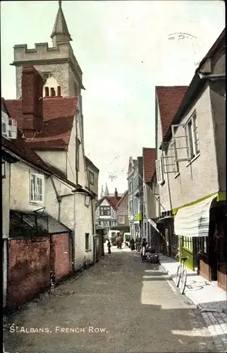 Ak St Albans Hertfordshire England, Französische Reihe