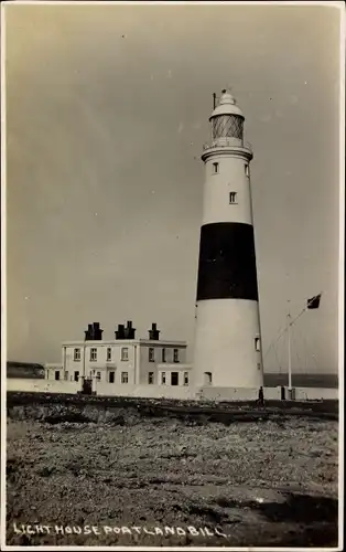 Ak Portland Dorset, Leuchtturm