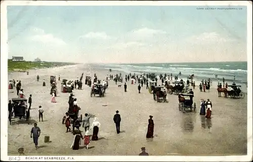 Ak Florida USA, beach at Seabreeze