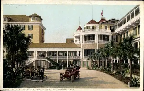 Ak Ormond Beach Florida, Hotel Ormond, south entrance