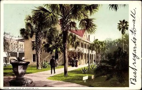 Ak Saint Augustine Florida USA, Post Office