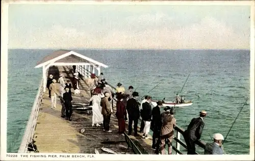 Ak Palm Beach Florida USA, the fishing pier