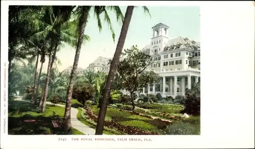 Ak Palm Beach Florida USA, the Royal Poinciana