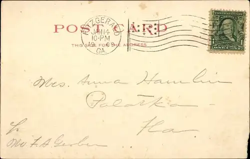 Ak Florida USA, the Okeehumkee on the Ocklawaha