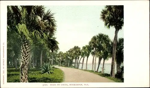 Ak Rockledge Florida USA, Road to Cocoa