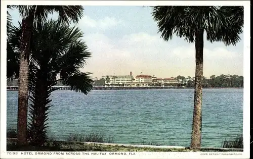 Ak Ormond Beach Florida, Hotel Ormond from across the Halifax