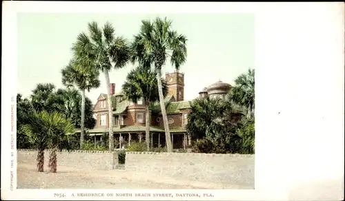 Ak Daytona Beach Florida USA, a residence on the North Beach Street