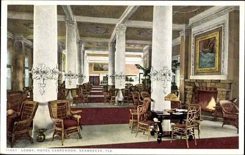 Ak Seabreeze Florida USA, Hotel Clarendon, Lobby
