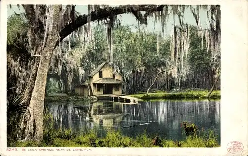 Ak Florida USA, de leon springs near de land