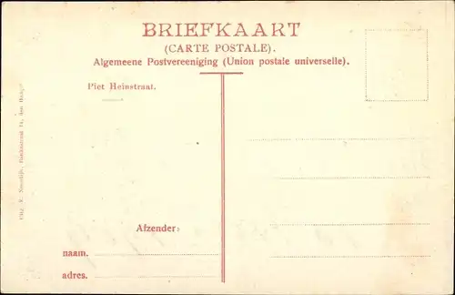 Ak 's Gravenhage Den Haag Südholland, Piet Heinstraat