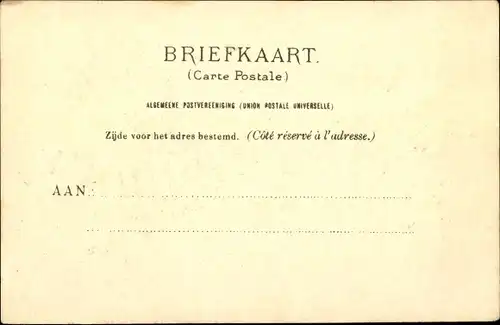 Ak 's Gravenhage Den Haag Südholland, Versiering 7 Februari 1901