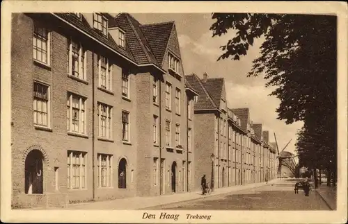 Ak 's Gravenhage Den Haag Südholland, Trekweg met Molen