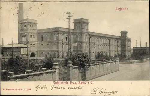 Ak Legnano Ligni Lombardia, Stabilimento Frua, Banfi