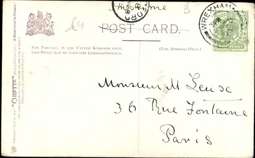 Künstler Ak Dudley Hardy, ein Humorist in Frankreich, ein diverser Markt