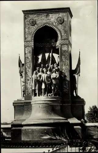 Ak Konstantinopel Istanbul Türkei, Monument de l'Indipendence Taxim