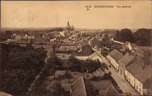 Ak Bon Secours Bonsecours Péruwelz Hennegau, Gesamtansicht