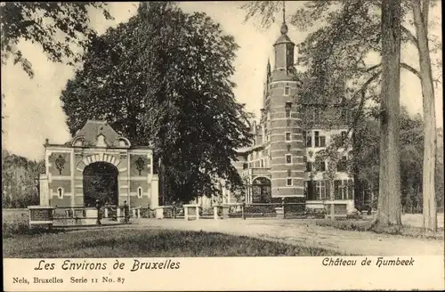 Postkarte Flämisch-Brabant von Humbeek, Schloss