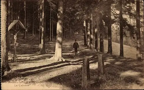 Ak Spa Wallonie Lüttich, Gospinal, Le Calvaire