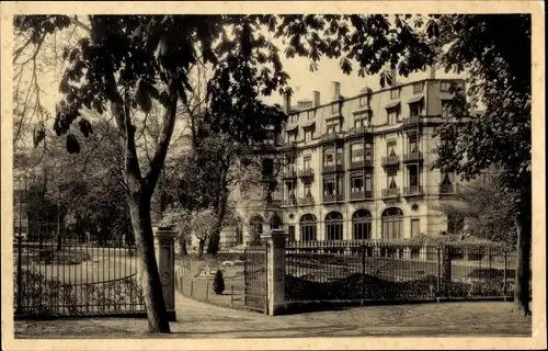 Ak Spa Wallonie Liège, Grand Hotel Britannique, wo der Kaiser abdankte