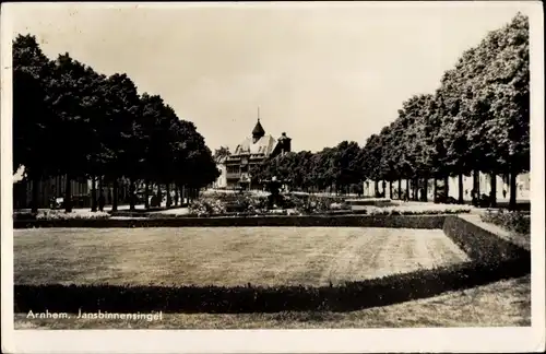 Ak Arnhem Gelderland Niederlande, Jansbinnensingel