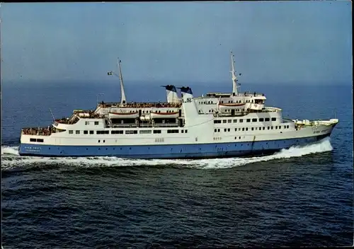 Ak Hälsingborg Helsingborg Schweden, M/S Svea Drott, Fähre Hälsingborg-Kobenhavn-Travemünde