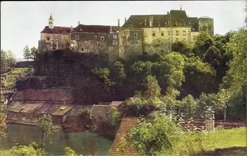 Ak Raabs an der Thaya in Niederösterreich, Burg