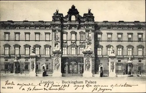 Ak City of Westminster London England, Buckingham Palace