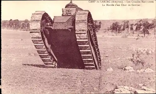 Ak Larzac Aveyron, Der Aufstieg eines Kampfpanzers