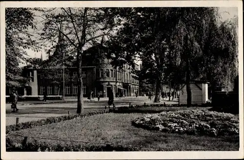 Ak Bitterfeld, Hotel Döring, HO-Café