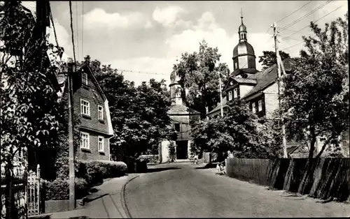 Ak Meuselbach Schwarzmühle Schwarzatal in Thüringen, Karl Marx Straße